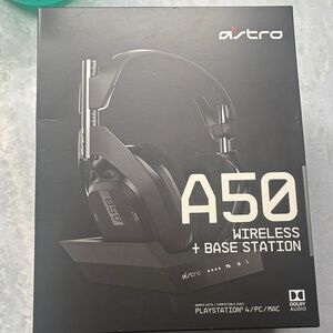 Astro A50 Wireless Over-Ear Headphones - Black